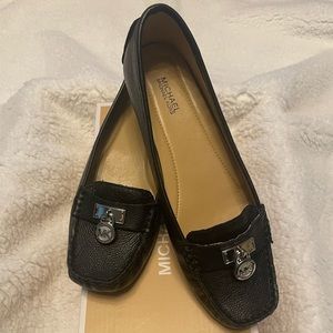NWT Michael Kors Hamilton Loafer Black Leather